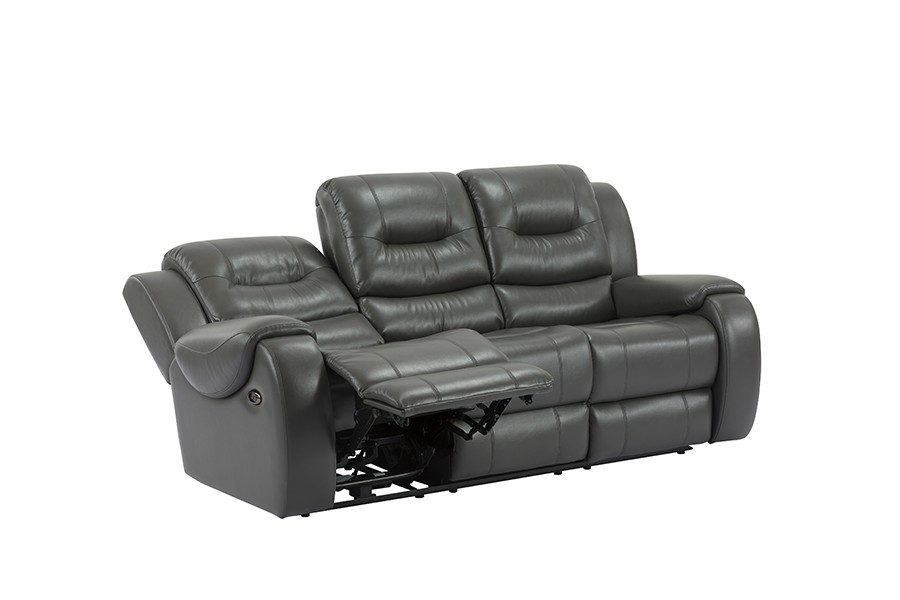 RC-MMCXXX FAUX Aeris Leather Power reclining Tres Seater lecto